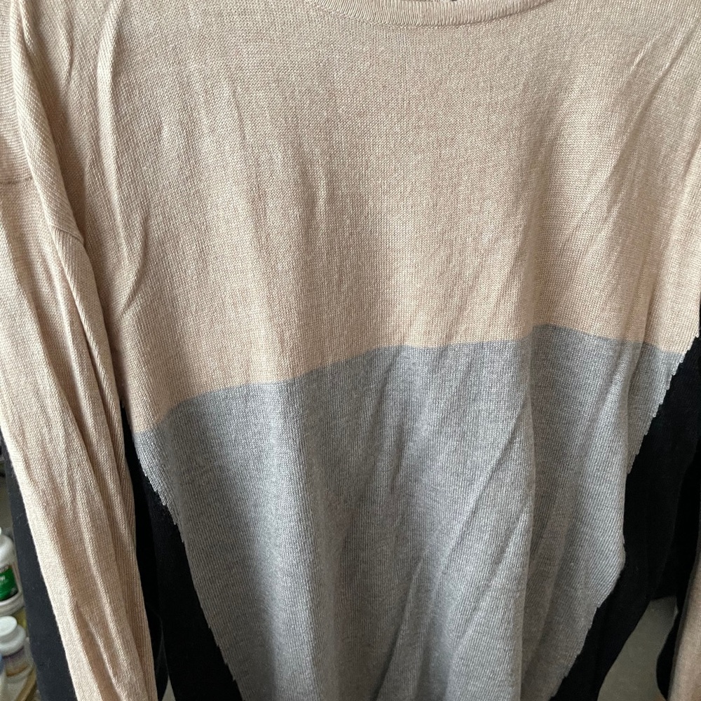 Women’s sweater from Nordstrom with gold zipper